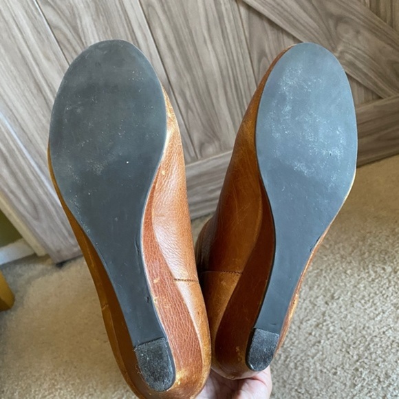 Steven by Steve Madden cognac leather riding boots - Picture 5 of 10